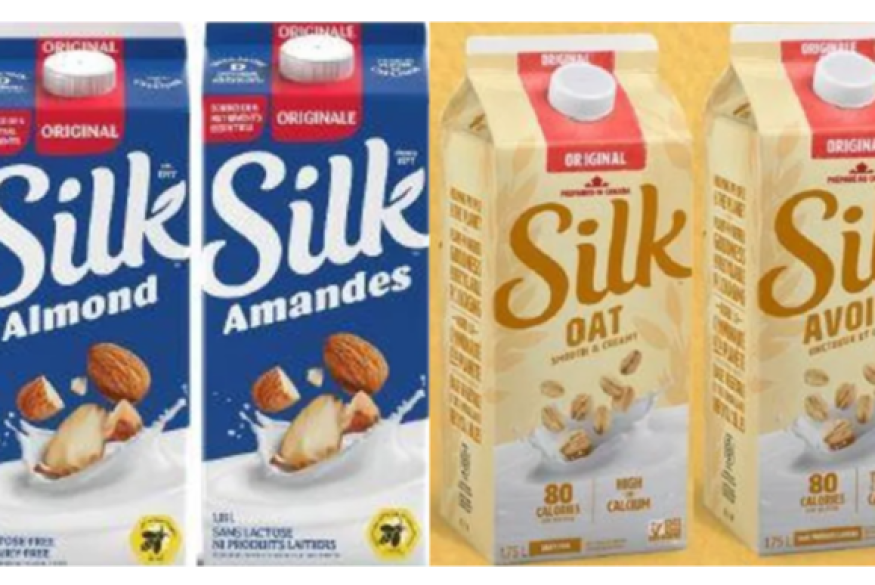 Un rappel de produits de marque Silk et Great Value en raison d'une contamination à la Listeria