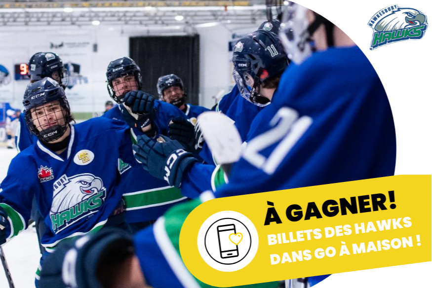 Billets des Hawks de Hawkesbury – GO à maison